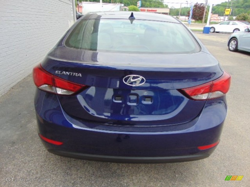 2014 Elantra SE Sedan - Blue / Gray photo #6