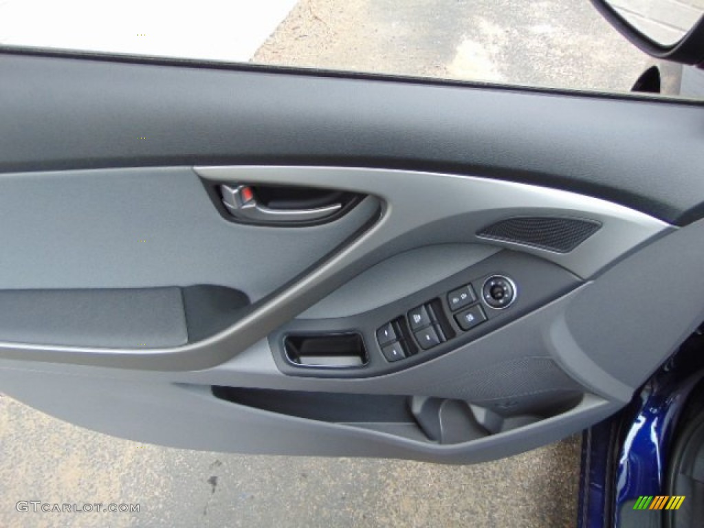 2014 Elantra SE Sedan - Blue / Gray photo #7