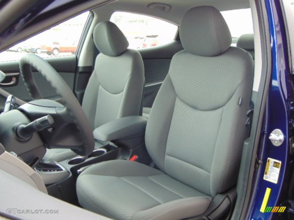 2014 Elantra SE Sedan - Blue / Gray photo #9