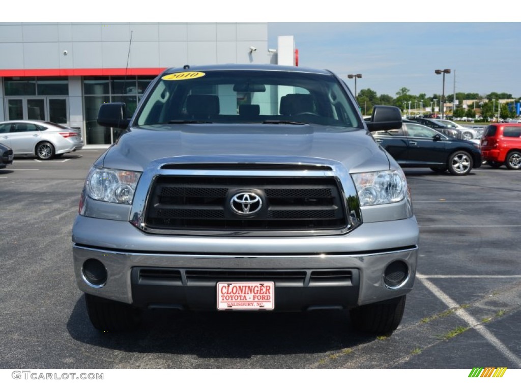 2010 Tundra Double Cab - Silver Sky Metallic / Graphite Gray photo #7