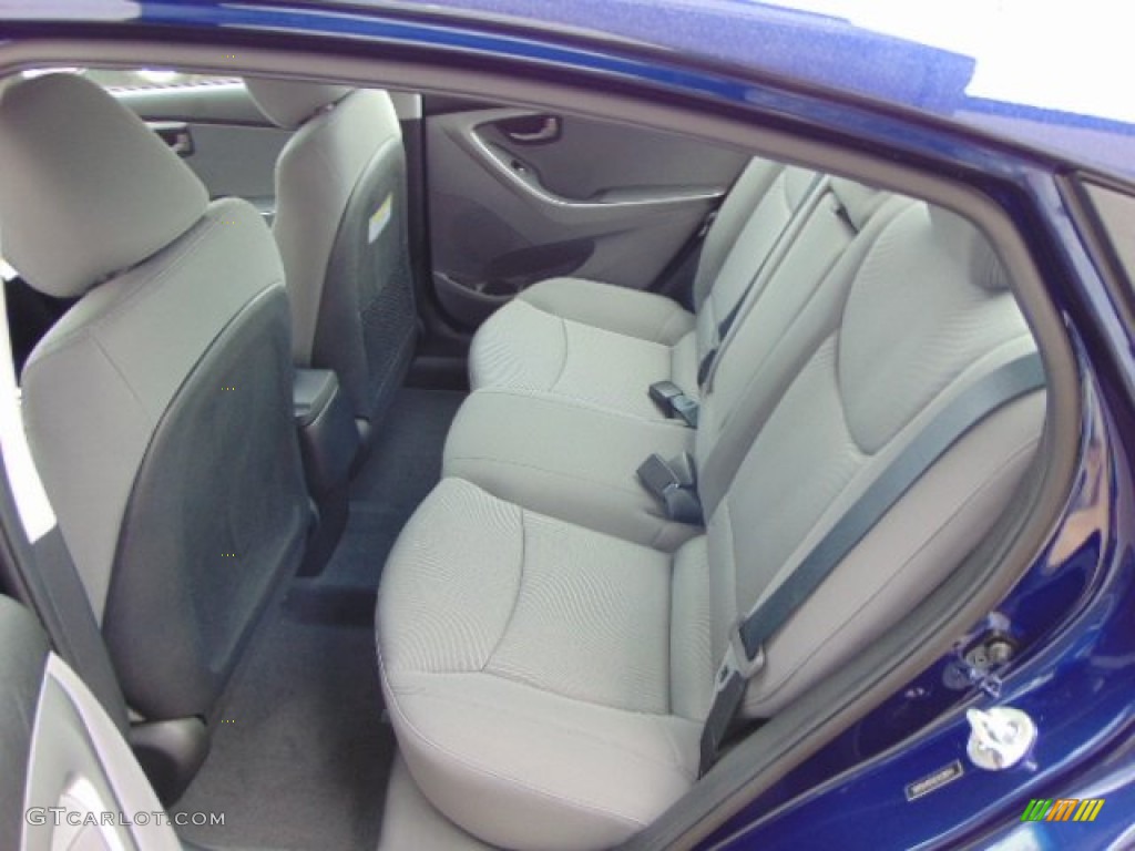 2014 Elantra SE Sedan - Blue / Gray photo #14