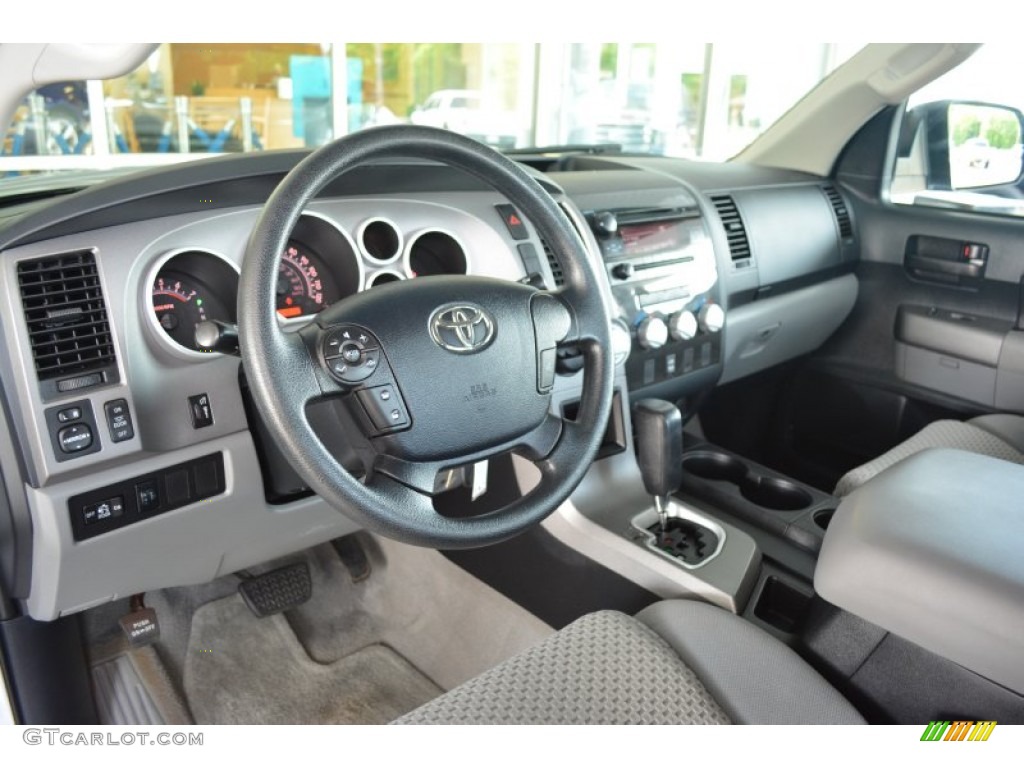 2010 Tundra Double Cab - Silver Sky Metallic / Graphite Gray photo #10