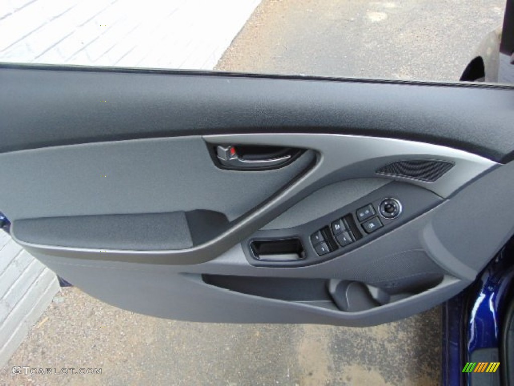 2014 Elantra SE Sedan - Blue / Gray photo #6