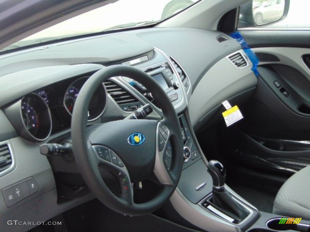 2014 Elantra SE Sedan - Blue / Gray photo #7