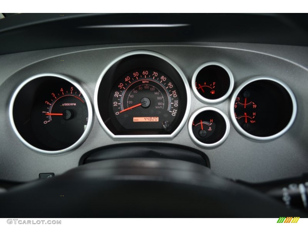 2010 Tundra Double Cab - Silver Sky Metallic / Graphite Gray photo #26