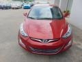 2014 Red Hyundai Elantra Limited Sedan  photo #4