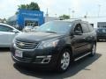 2013 Black Granite Metallic Chevrolet Traverse LTZ AWD  photo #1