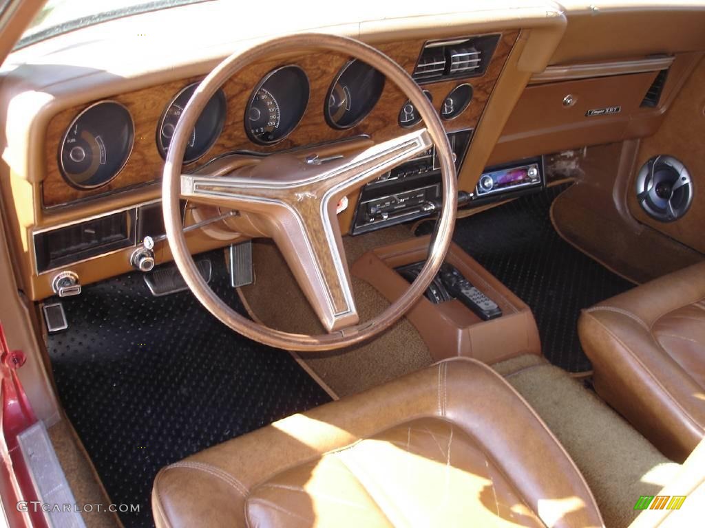1971 Cougar XR7 Coupe - Maroon / Medium Brown photo #10