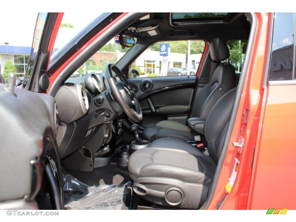 2011 Cooper S Countryman All4 AWD - Pure Red / Carbon Black photo #11