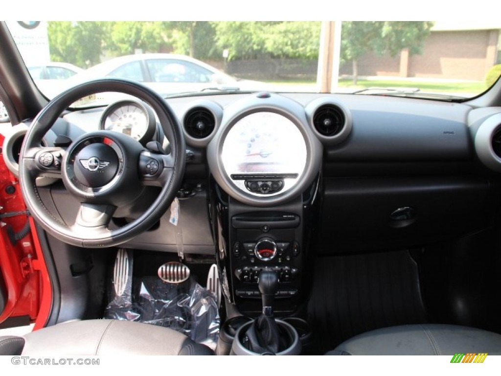 2011 Cooper S Countryman All4 AWD - Pure Red / Carbon Black photo #14