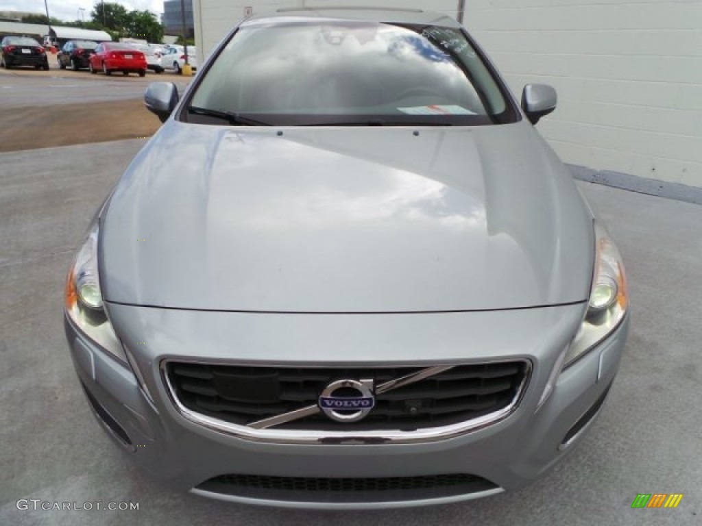 2011 S60 T6 AWD - Electric Silver Metallic / Off Black/Anthracite photo #2