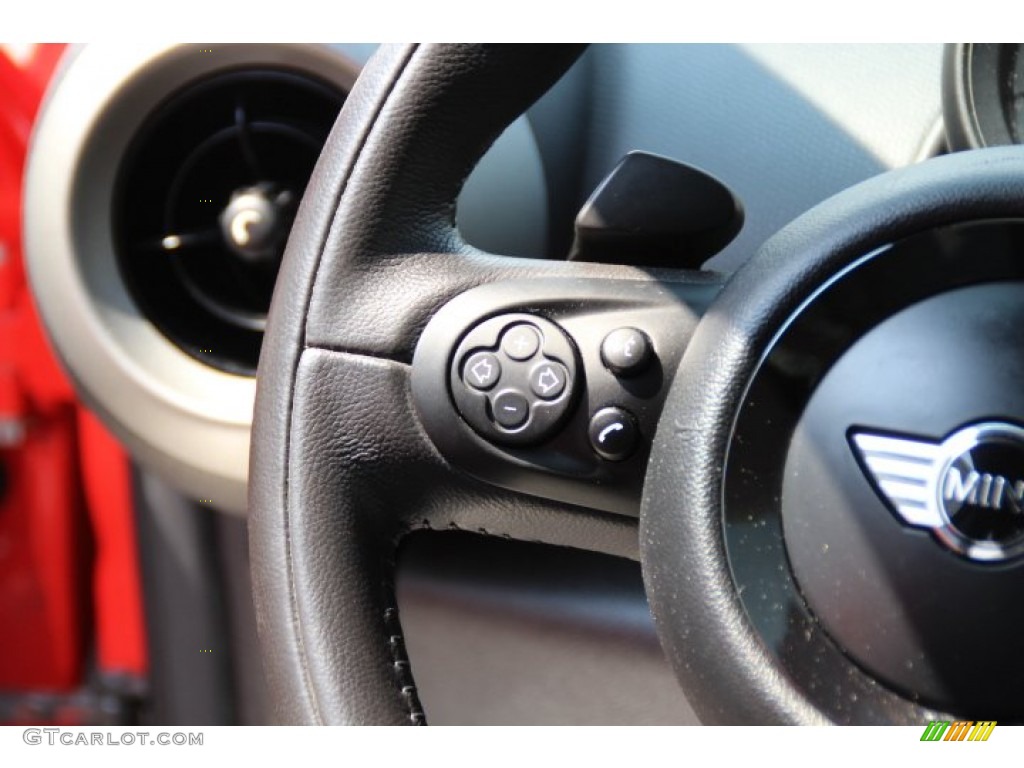 2011 Cooper S Countryman All4 AWD - Pure Red / Carbon Black photo #19