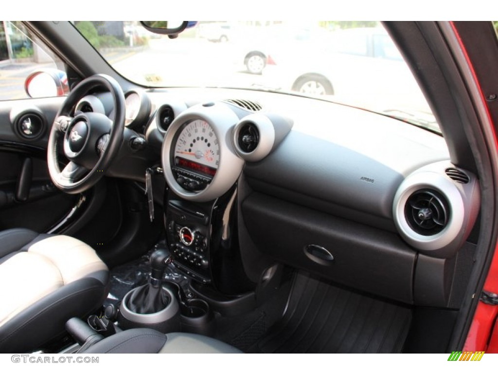 2011 Cooper S Countryman All4 AWD - Pure Red / Carbon Black photo #28