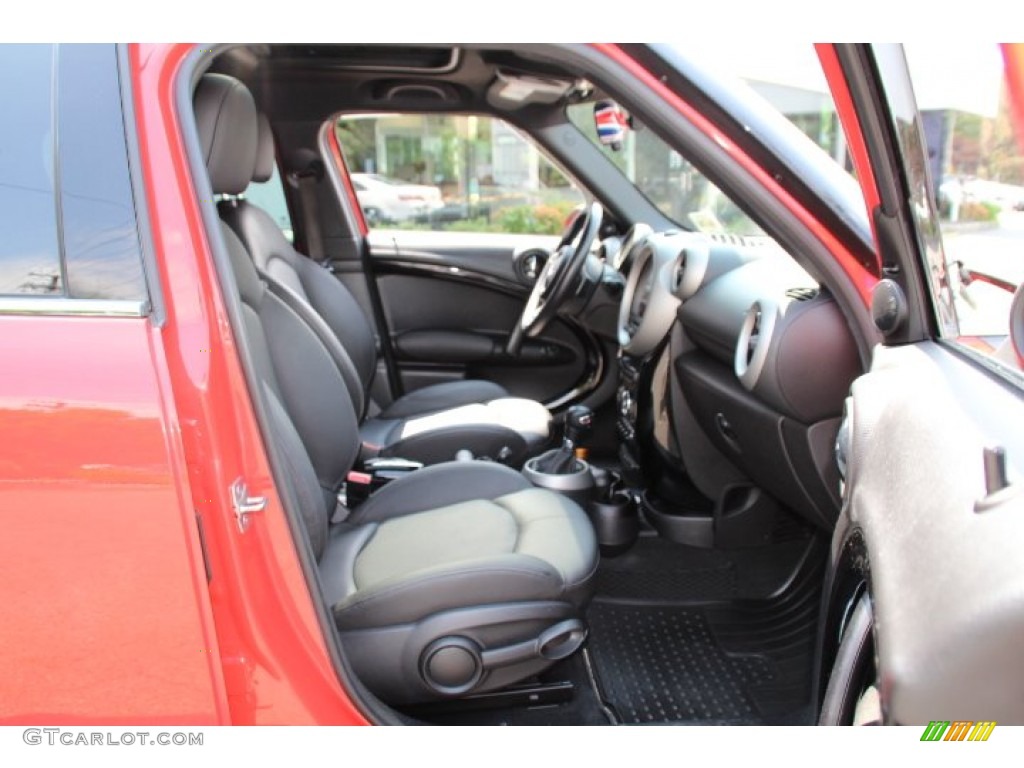 2011 Cooper S Countryman All4 AWD - Pure Red / Carbon Black photo #29