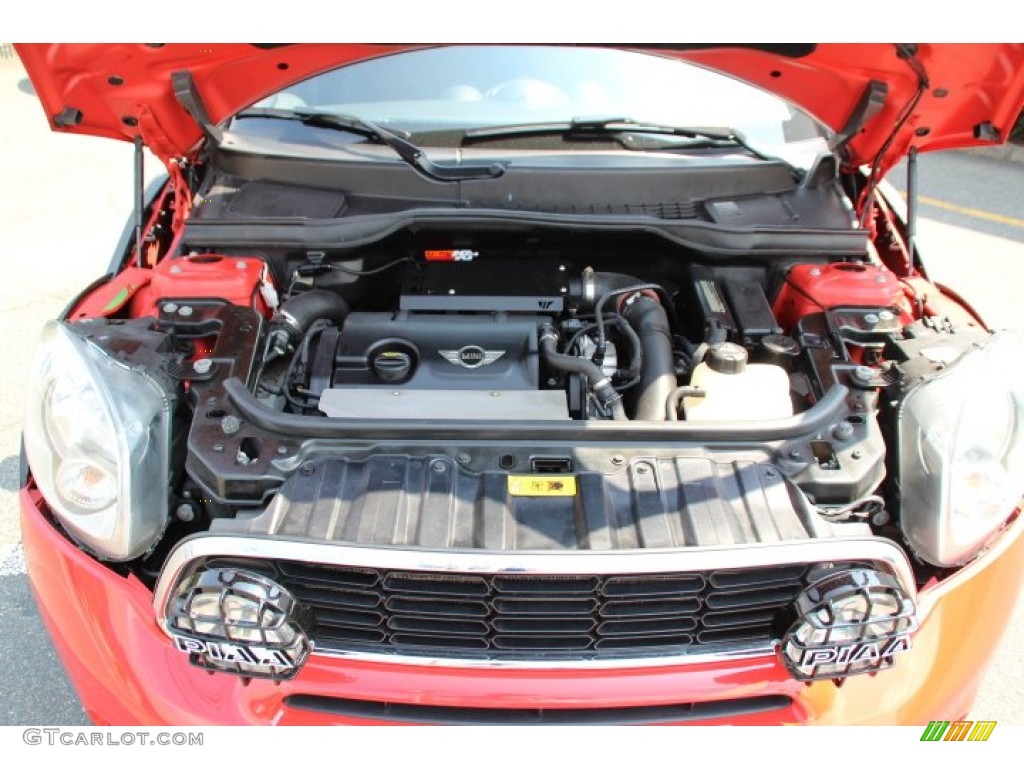 2011 Cooper S Countryman All4 AWD - Pure Red / Carbon Black photo #31