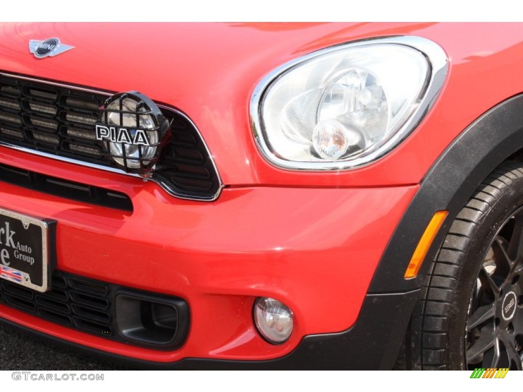 2011 Cooper S Countryman All4 AWD - Pure Red / Carbon Black photo #32