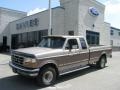 1992 Mocha Frost Metallic Ford F150 XL Extended Cab 4x4  photo #1