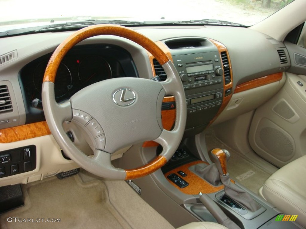 Ivory Interior 2003 Lexus GX 470 Photo #94115073