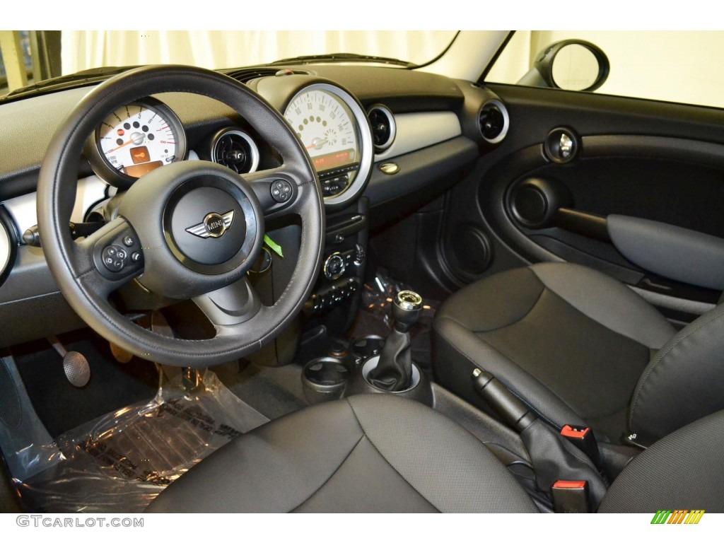 2011 Cooper Hardtop - Horizon Blue Metallic / Carbon Black photo #12