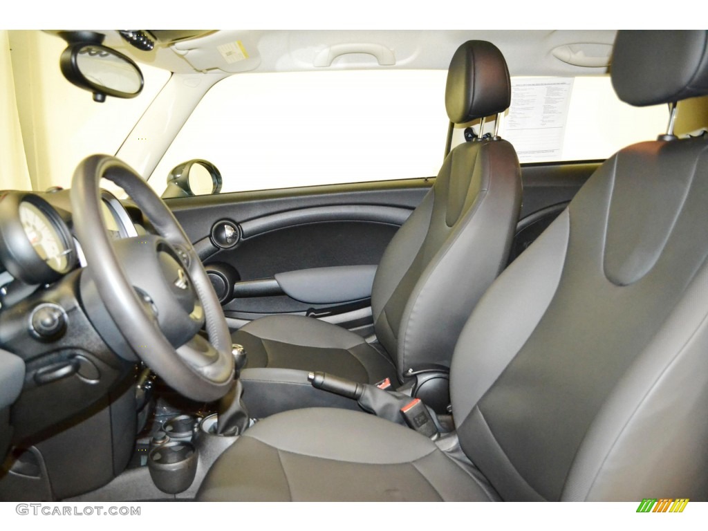 2011 Cooper Hardtop - Horizon Blue Metallic / Carbon Black photo #13
