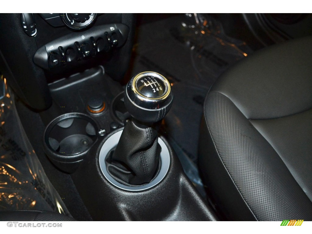 2011 Cooper Hardtop - Horizon Blue Metallic / Carbon Black photo #20