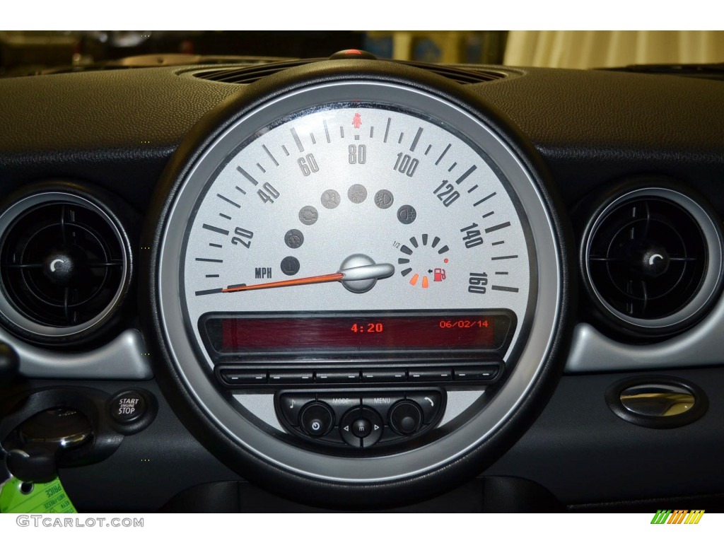 2011 Cooper Hardtop - Horizon Blue Metallic / Carbon Black photo #21