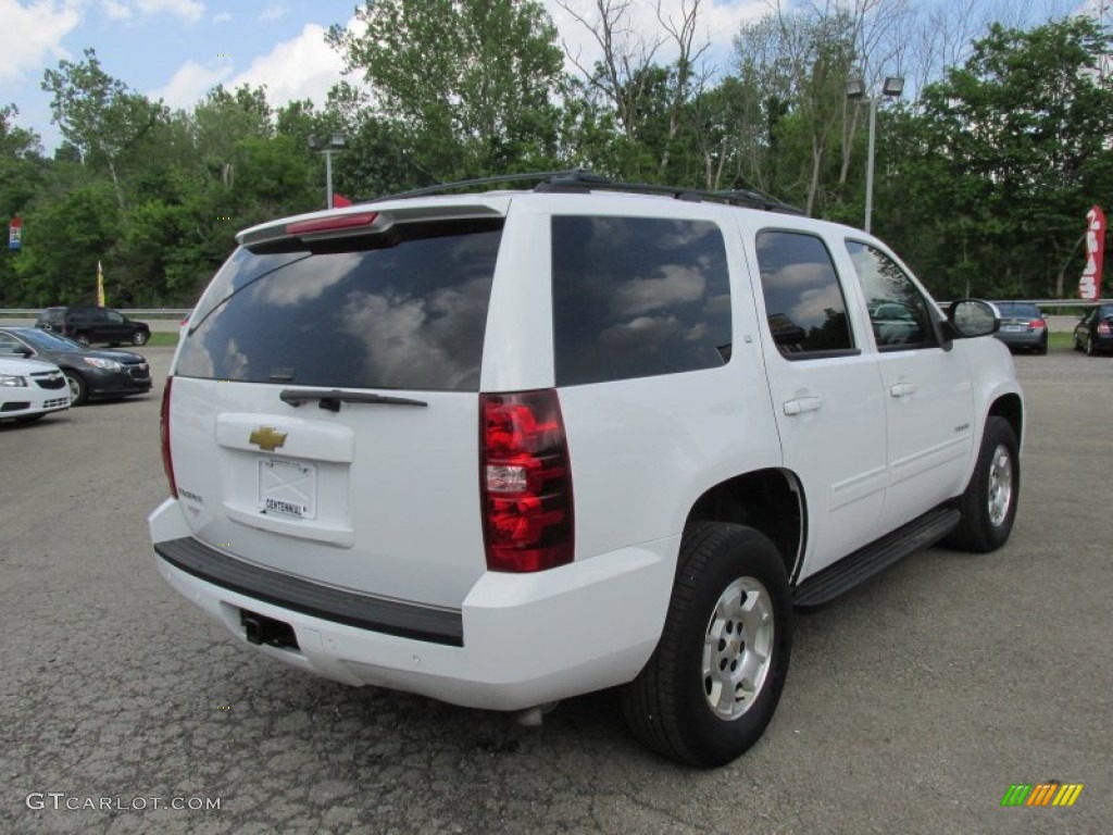 2013 Tahoe LT 4x4 - Summit White / Ebony photo #6