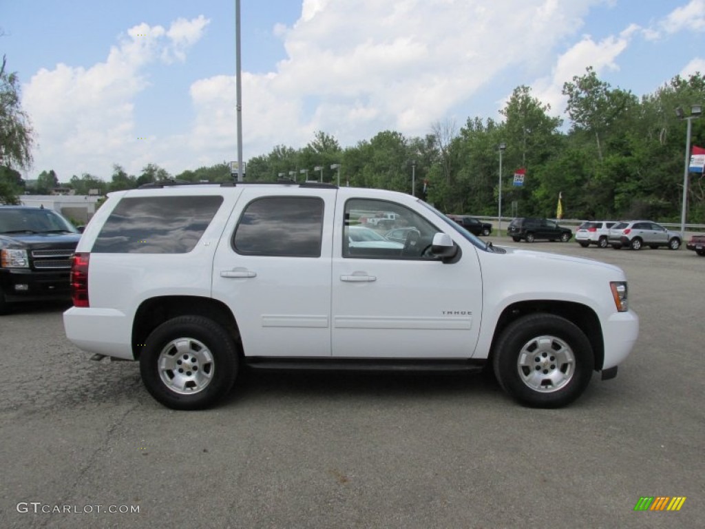 2013 Tahoe LT 4x4 - Summit White / Ebony photo #7