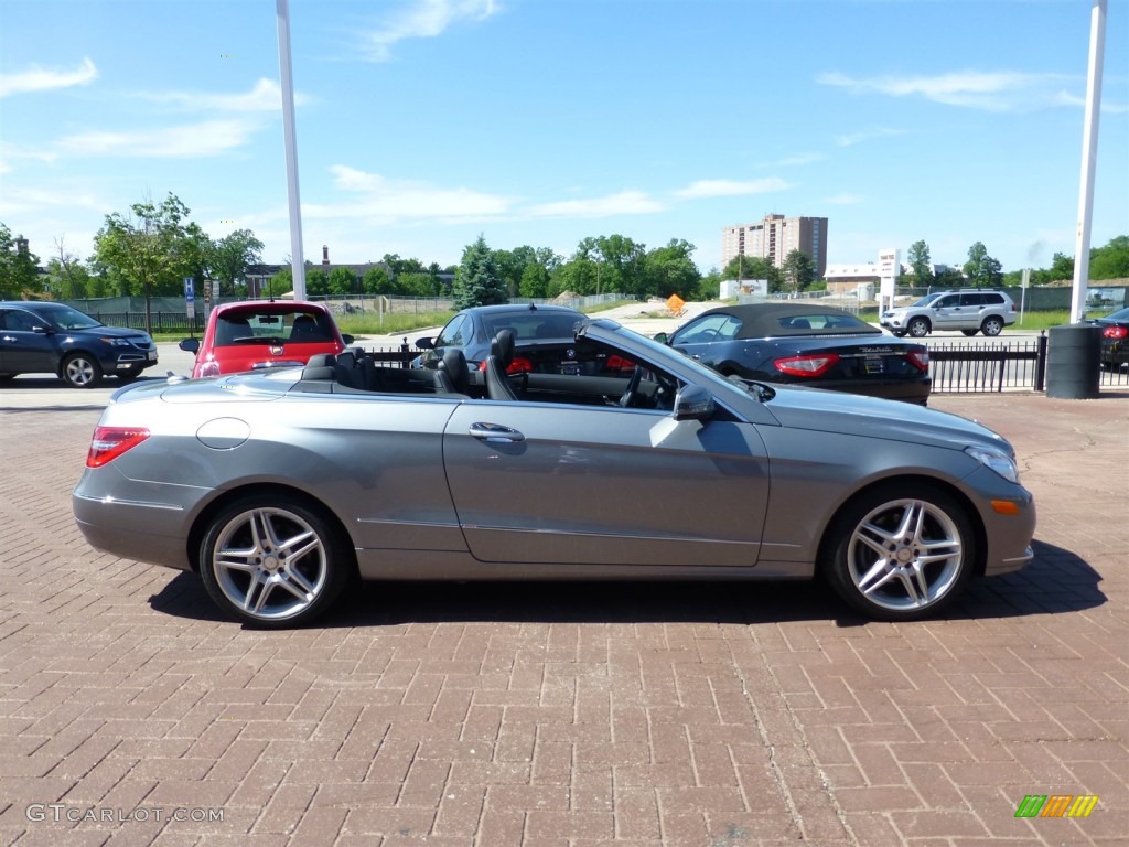 2011 E 350 Cabriolet - Steel Grey Metallic / Black photo #6