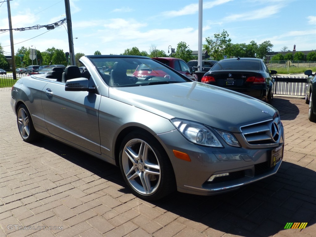 2011 E 350 Cabriolet - Steel Grey Metallic / Black photo #7