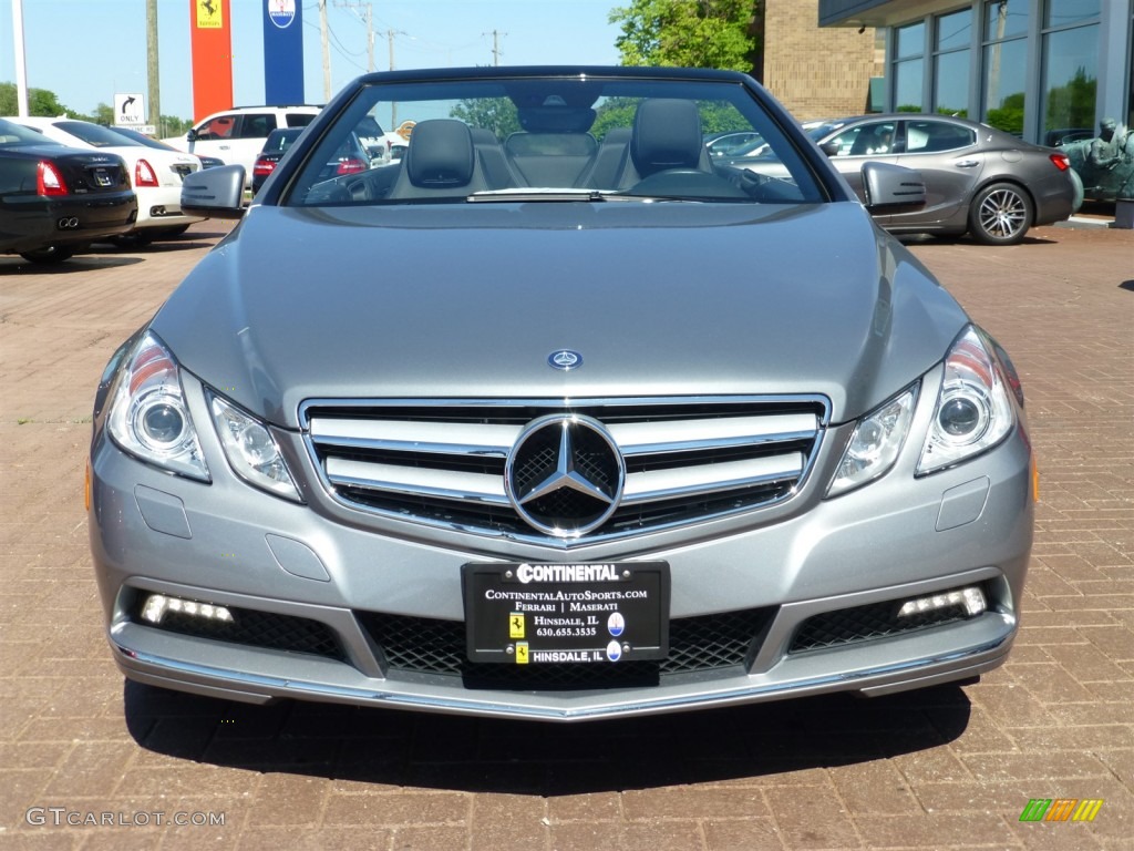 2011 E 350 Cabriolet - Steel Grey Metallic / Black photo #8