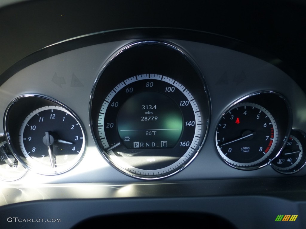 2011 E 350 Cabriolet - Steel Grey Metallic / Black photo #14