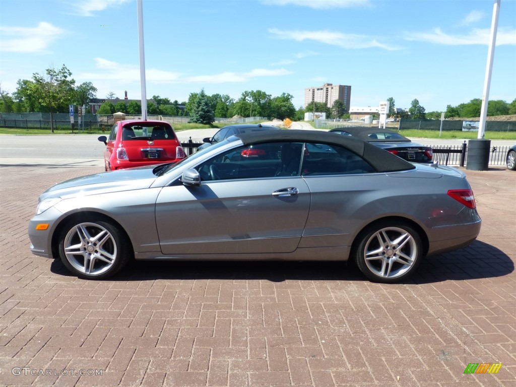 2011 E 350 Cabriolet - Steel Grey Metallic / Black photo #26