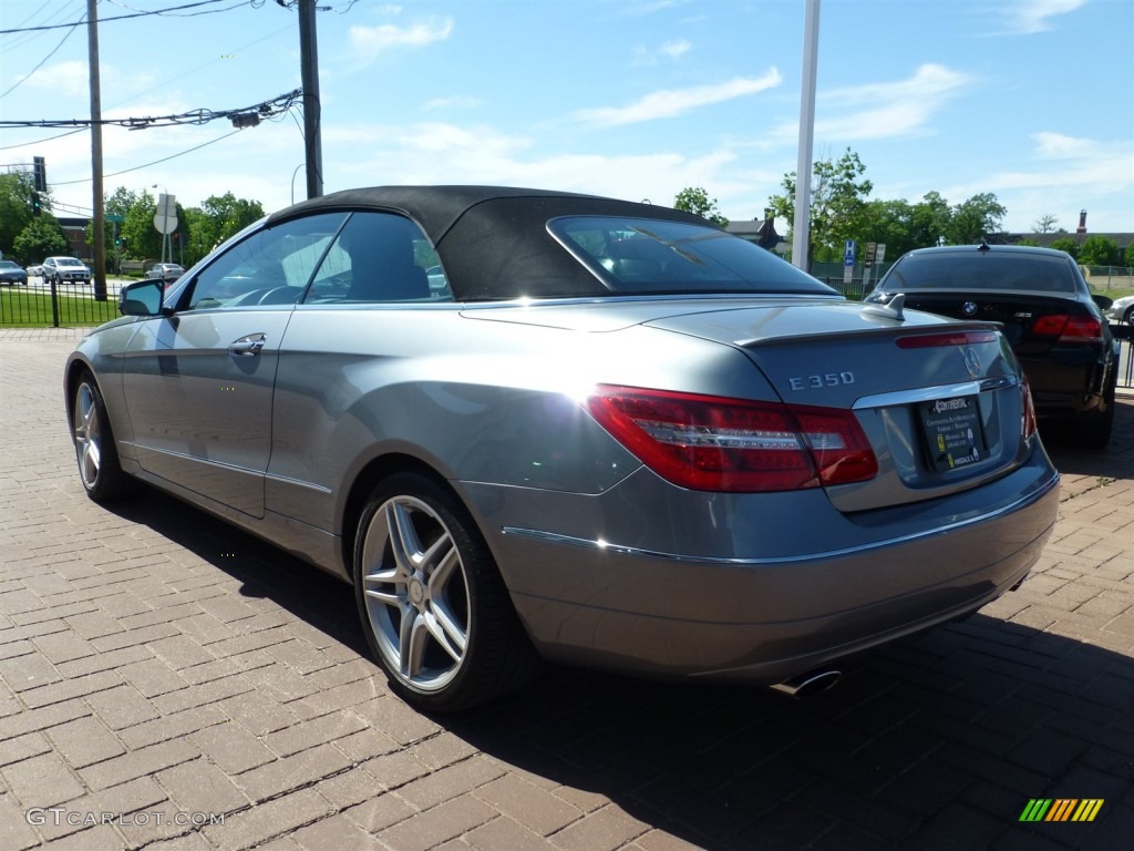 2011 E 350 Cabriolet - Steel Grey Metallic / Black photo #27