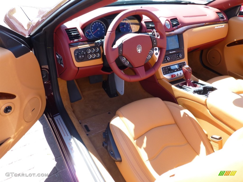 Cuoio Interior 2014 Maserati GranTurismo Convertible GranCabrio Photo #94118530