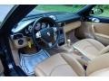  2008 911 Turbo Cabriolet Black/Sand Beige Interior