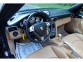 2008 Porsche 911 Black/Sand Beige Interior Dashboard Photo