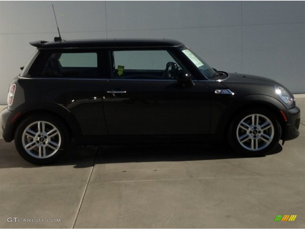 2011 Cooper S Hardtop - Eclipse Gray Metallic / Punch Carbon Black Leather photo #2