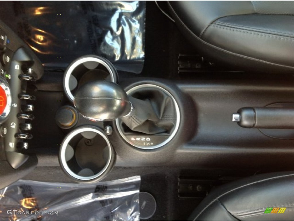 2011 Cooper S Hardtop - Eclipse Gray Metallic / Punch Carbon Black Leather photo #5
