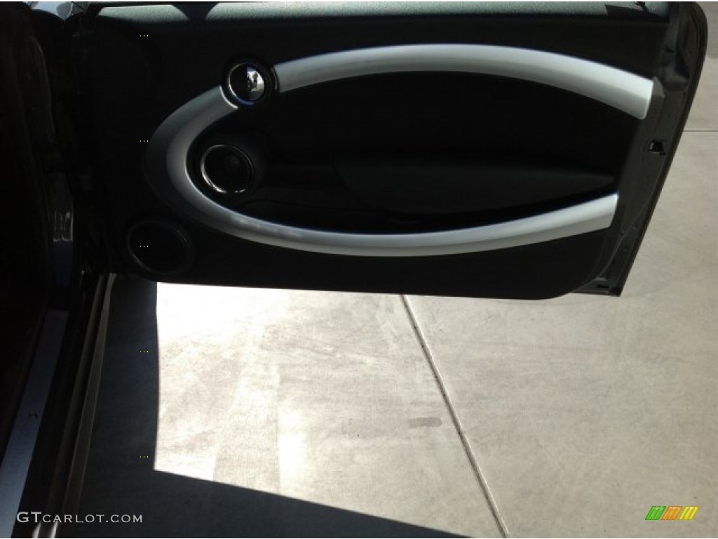 2011 Cooper S Hardtop - Eclipse Gray Metallic / Punch Carbon Black Leather photo #7