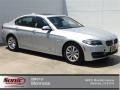 2014 Glacier Silver Metallic BMW 5 Series 528i Sedan  photo #1