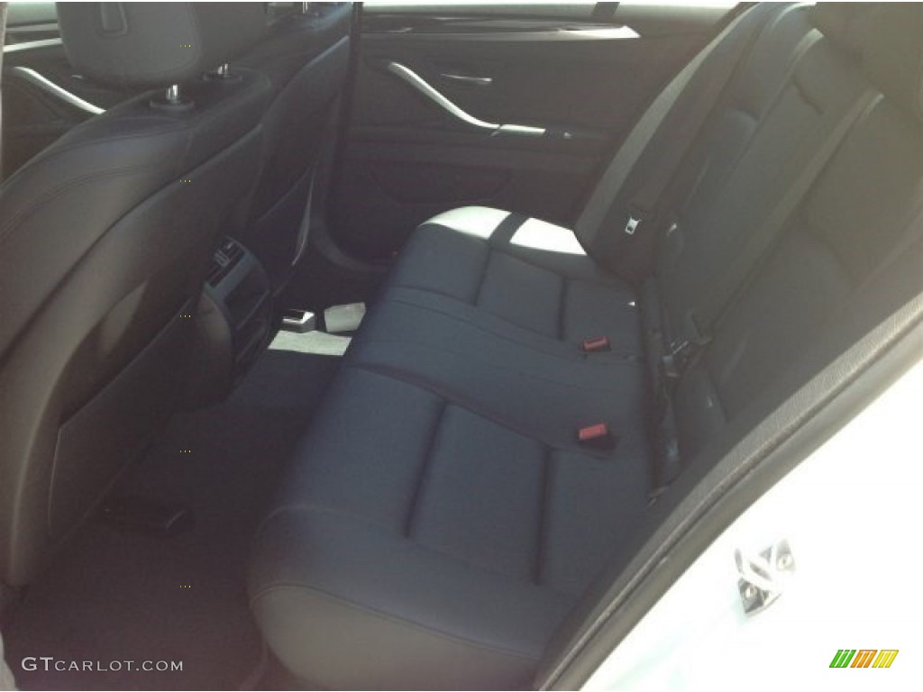 2014 5 Series 528i Sedan - Alpine White / Black photo #6
