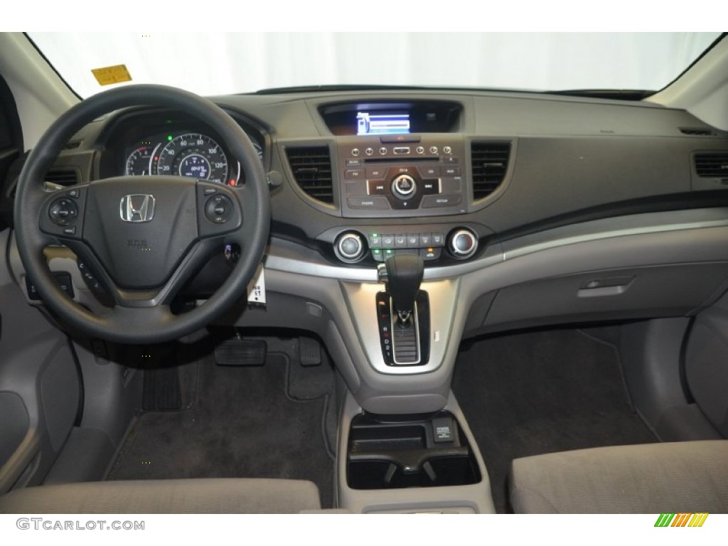 2014 Honda CR-V LX Gray Dashboard Photo #94122391
