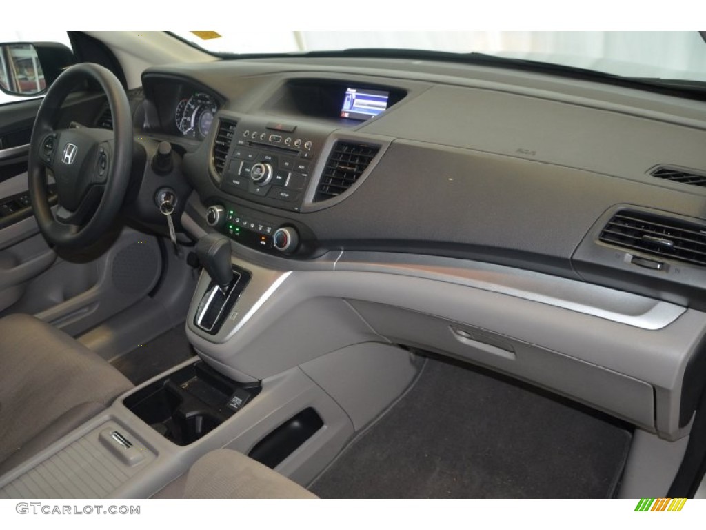 2014 Honda CR-V LX Gray Dashboard Photo #94122463