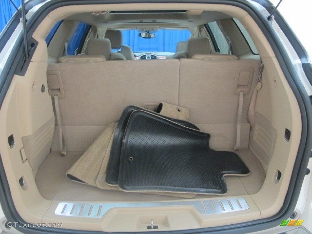 2009 Enclave CXL AWD - White Diamond Tricoat / Cocoa/Cashmere photo #11