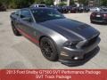 2013 Sterling Gray Metallic Ford Mustang Shelby GT500 SVT Performance Package Coupe  photo #1