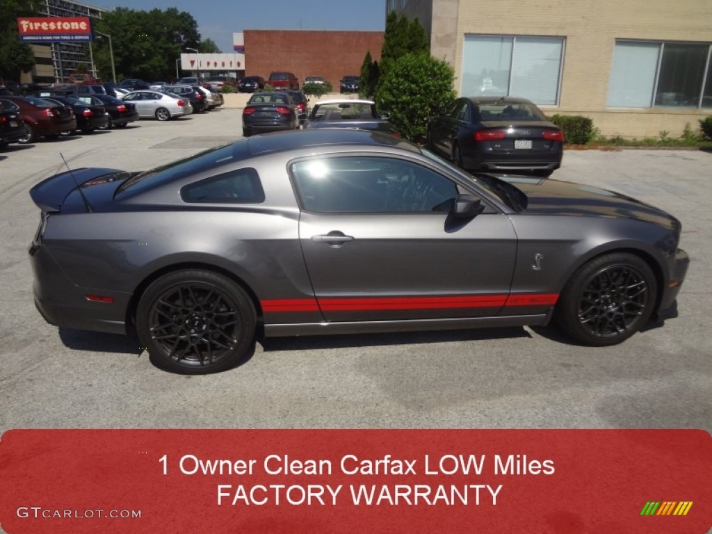 2013 Sterling Gray Metallic Ford Mustang Shelby Gt500 Svt Performance