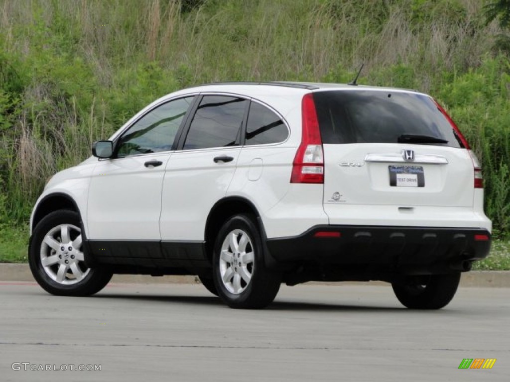 2009 CR-V EX - Taffeta White / Gray photo #5