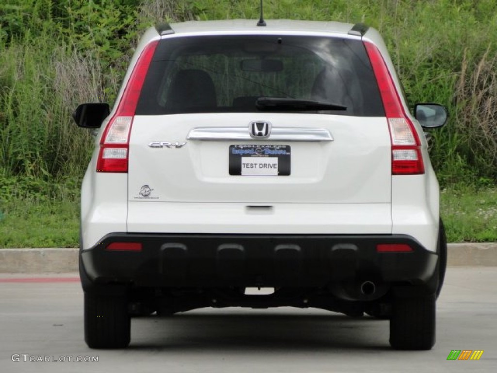 2009 CR-V EX - Taffeta White / Gray photo #7