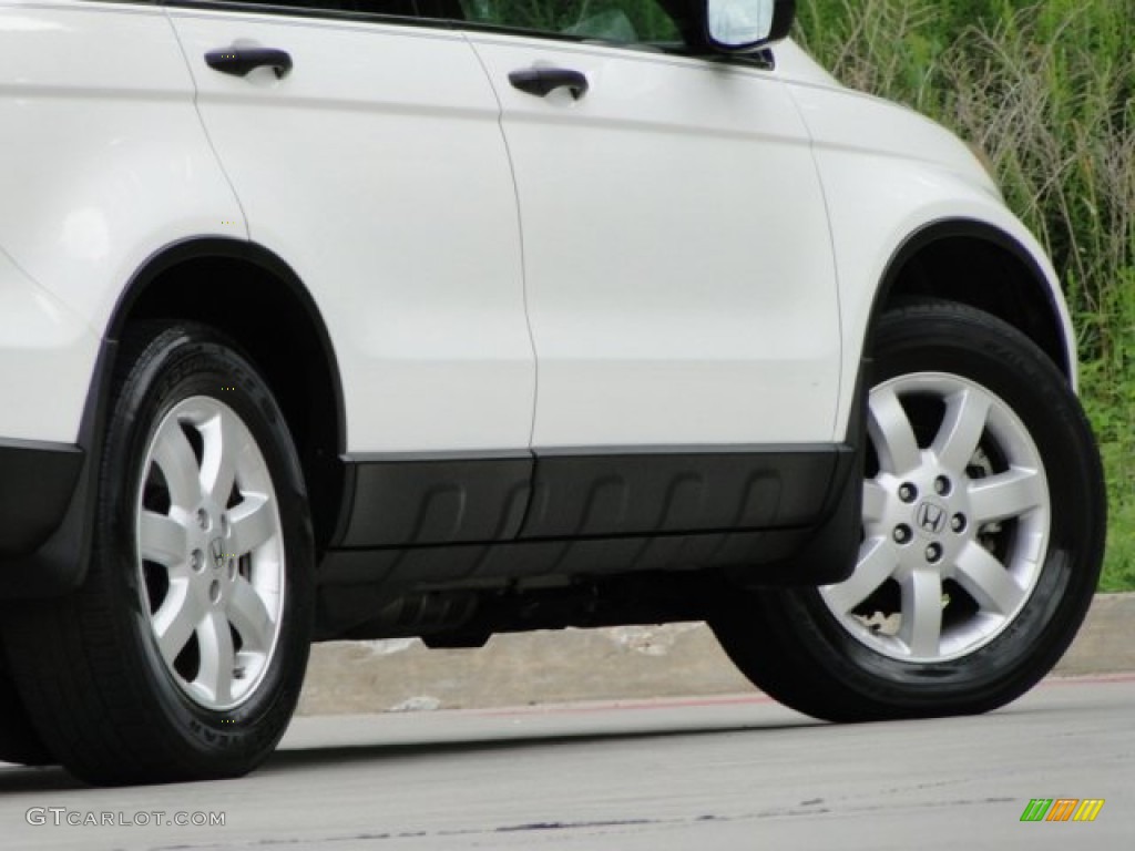 2009 CR-V EX - Taffeta White / Gray photo #9